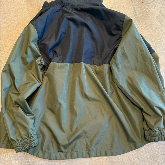 Old Navy Kids Raincoat - Black and Olive - Picture 3 of 4
